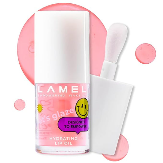 Lamel Hydrating Lip Oil LET`S GLAZE - Hydrating Lip
