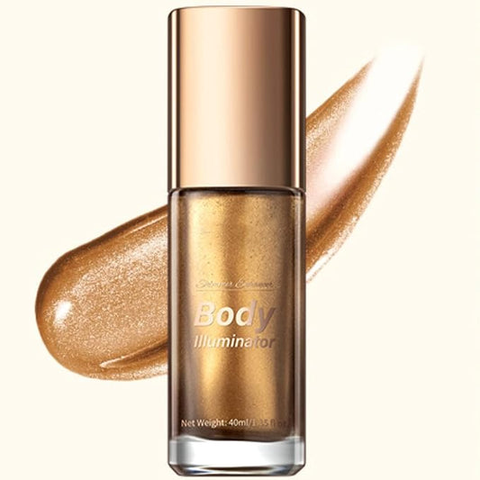 Moisturizing Body Luminizers 5 Colors Smooth and Shimmer Glistening Bronze) 40ml