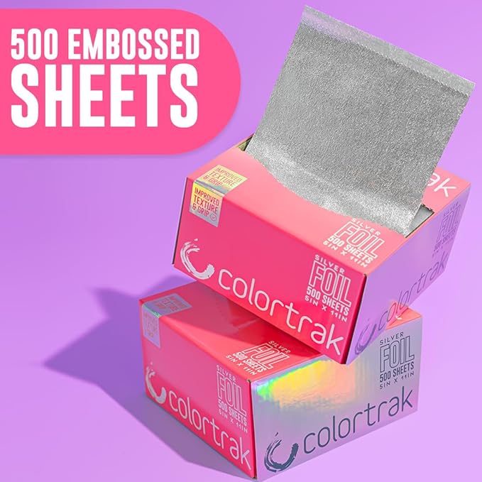 Colortrak Embossed Sheets Silver Aluminum