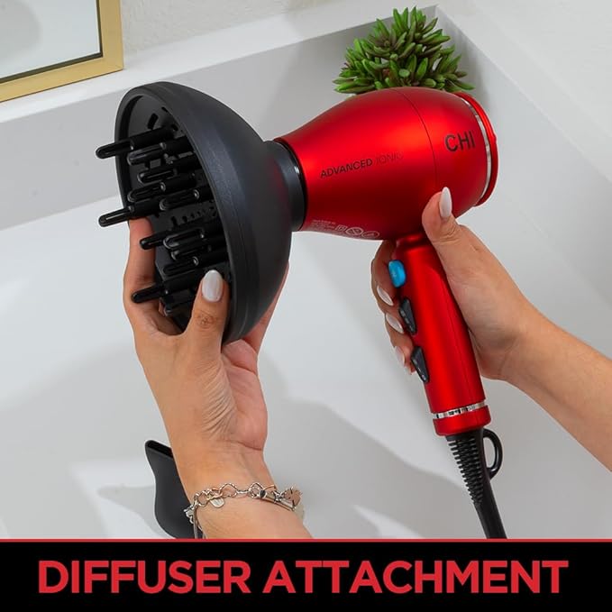CHI 1875 Series Advanced Ionic Compact Hair Dryer, 16 Oz