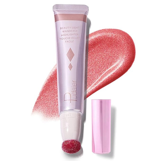 Highlighter Makeup, Liquid Highlighter Beauty Wand, Long Lasting Fl Oz