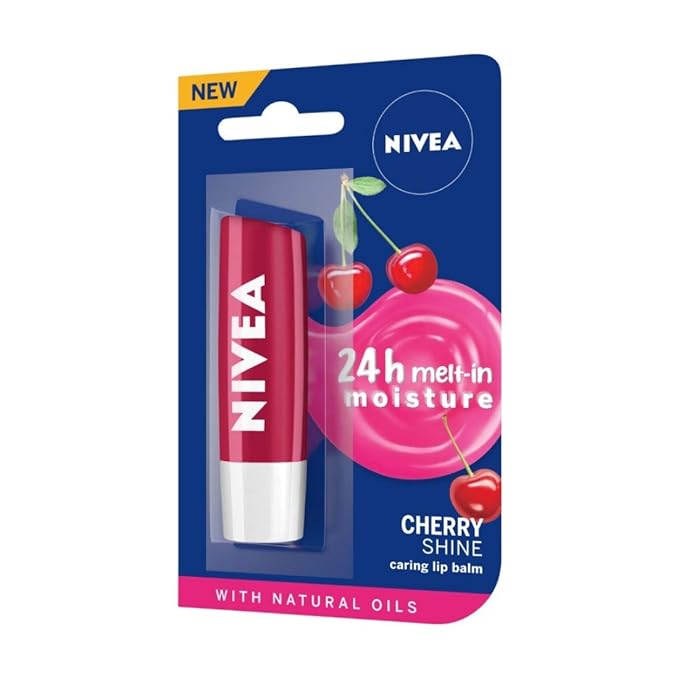 Nivea Lip Care Fruity Shine Cherry,