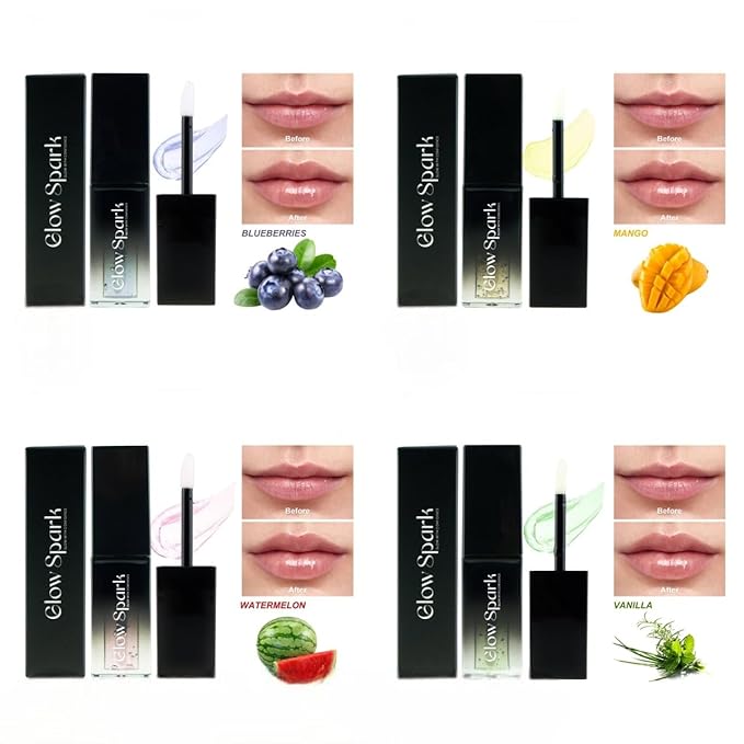 Lip Glow Oil for Radiant, Fuller Lips. Luxurious Glow