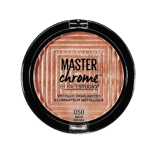 Maybelline New York Facestudio Master Chrome Metallic Highlighter Gold, . 0.24 oz