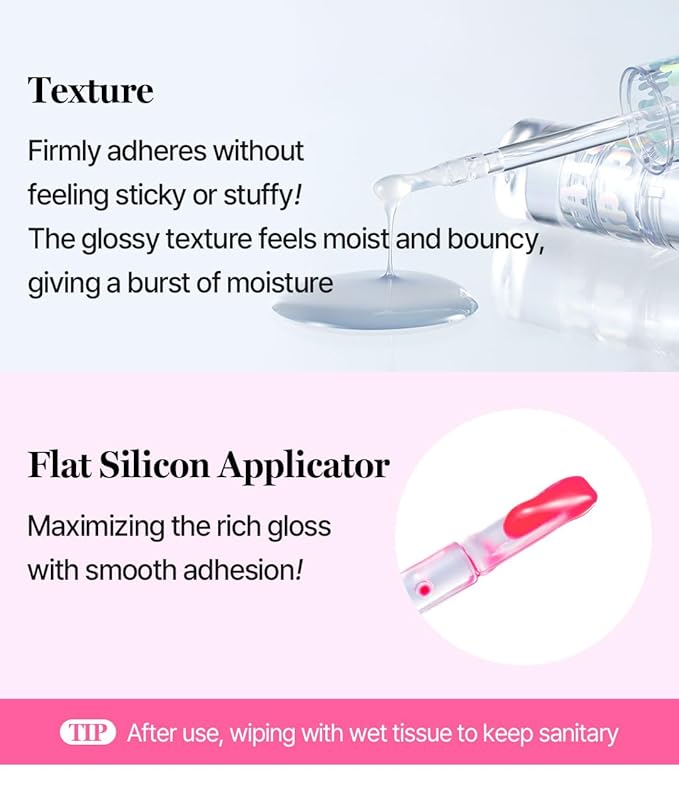 COSNORI Water-full Lip Plumper - Lip volumizing effect, Plump & moist texture, Hydrated lips, Vegan (Strong 02 Lovable Pink)