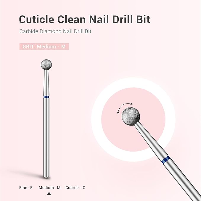 Melodysusie 4mm ball shape cuticle