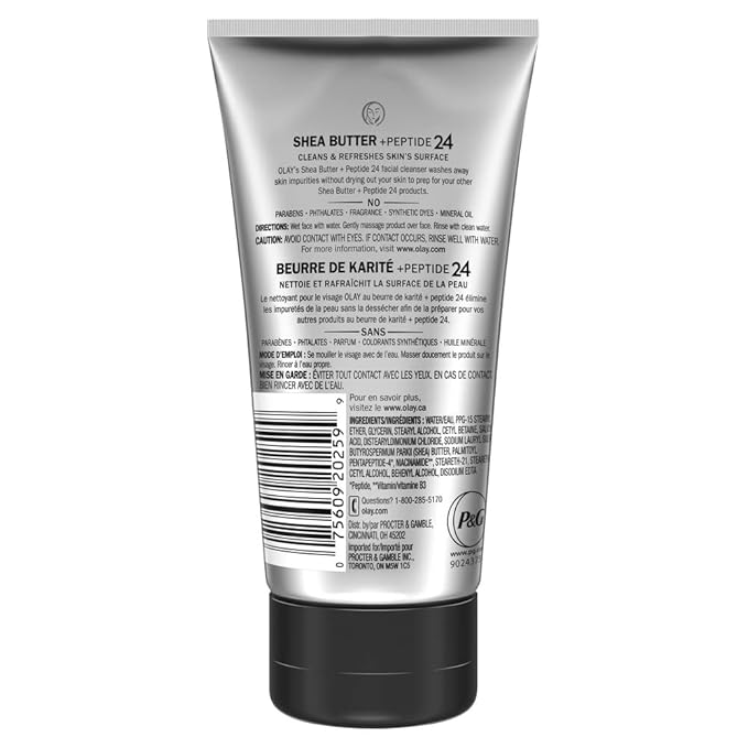 Olay Regenerist Shea Butter + Peptide 24 NOURISHING FACIAL CLEANSER