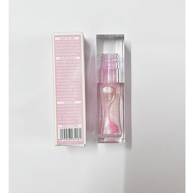 2 PCS Magic Color Changing Lip Oil V2, Boss Up Color Changing Lip Oil, Big Brush Head Hydrating Plumping Lip Oil Tinted, Long Lasting Nourishing Non-sticky Lip Glow Oil for Lip Care