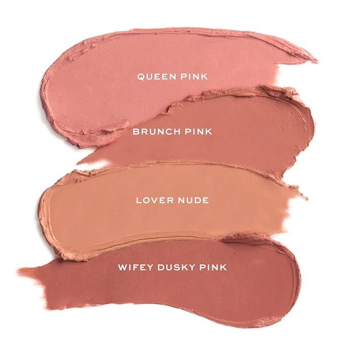 Revolution, Lip Allure Soft Satin Lipstick, Highly Pigmented & Smudge Proof, Long Lasting Creamy Satin Finish, Contains Vitamin E, Lover Nude, 0.11 oz