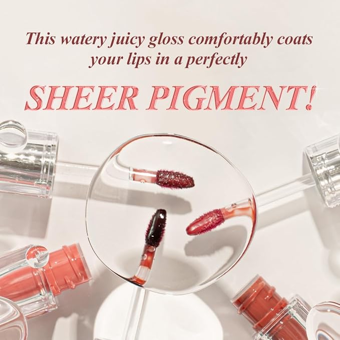 TIRTIR Waterism Glow Tint (Lip Plumper_Light Pink, 0.14 0.14 Fl Oz