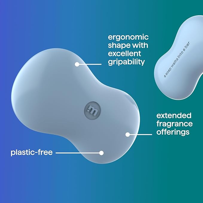 Method Bar Soap, Glacier + Granite, Plastic Free, 2 bars, 5oz each