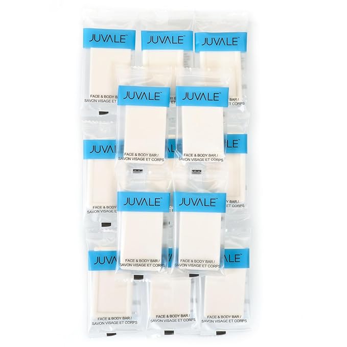 Juvale 500-Pack Travel Size Soap Bars, Individually Wrapped Face and Body Cleanser Soap for Hotel, Motel, Small Business, On-th-go Use (Small, 0.5 oz) Bulk Pack