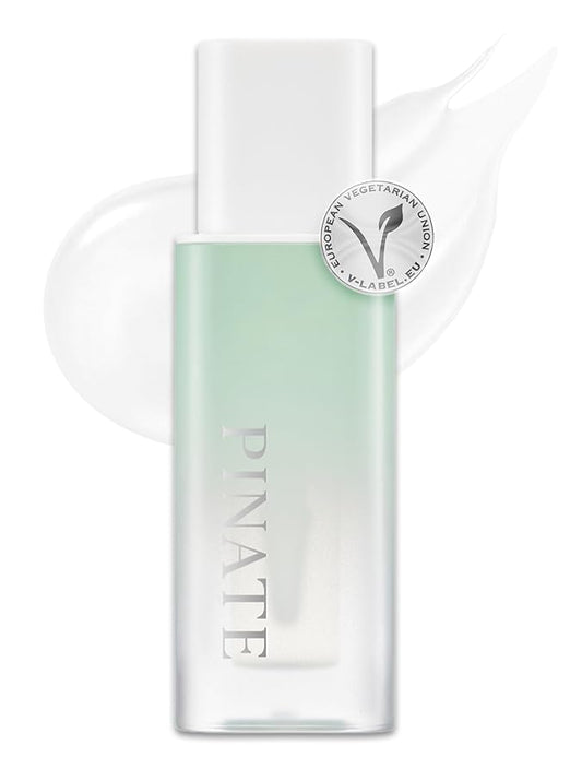 Natural Bloom Korean Lip Oil Serum 0.14 fl oz | Moisturizing Lip Booster Plumping Oil Serum Enriched w/Camellia & Safflower Oils | Non-Irritating Clear Lip Gloss with Glazed Finish (Clear Dew)