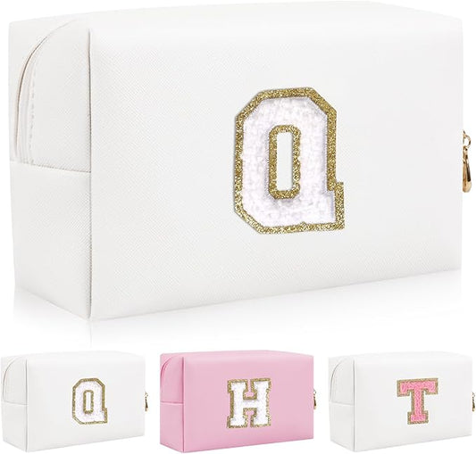 Personalized initial letter patch makeup