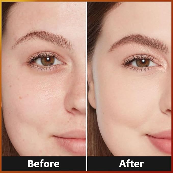 Kaely Oil Free Powder Foundation Waterproof,Face Pressed Powder Natural Finish,03