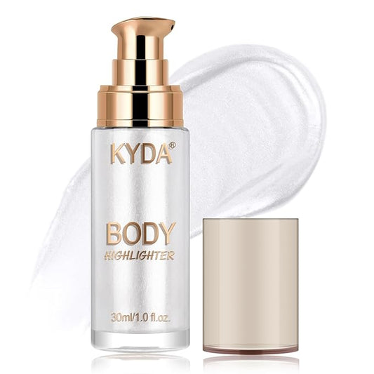 Body Shimmer Oil,Liquid Glow Illuminator Body Luminizer Glow Fl Oz#105