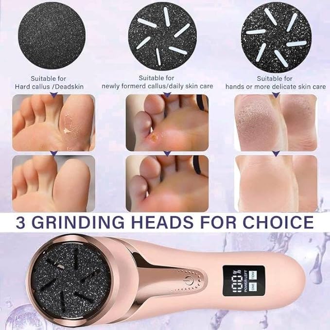 Electric callus remover for feet
