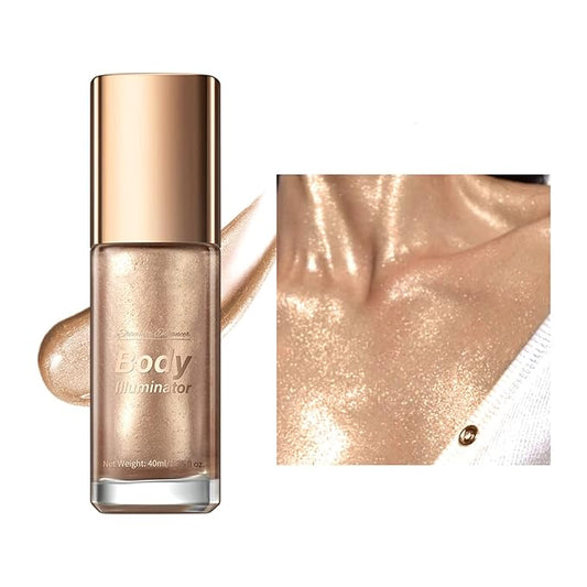 Moisturizing Body Luminizers 5 Colors Smooth and Shimmer Rose Gold) 40ml