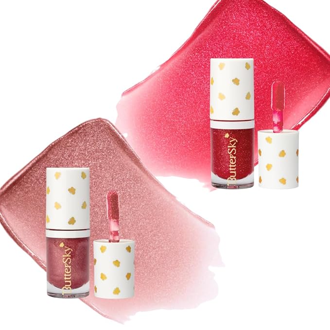 Kisses Lip Gloss Mini Duo - Audra, Teddy Bare