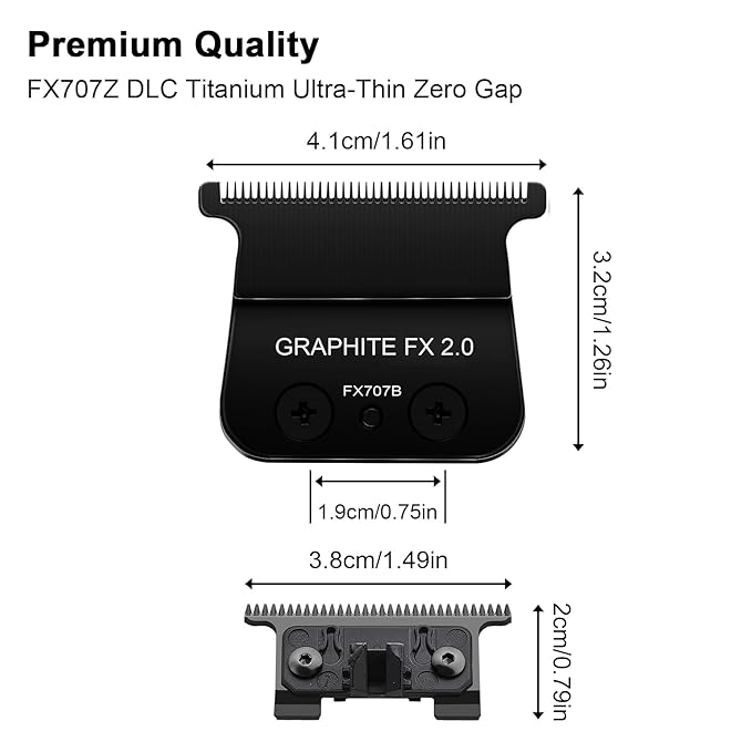 DLC Trimmer Replacement Blades for