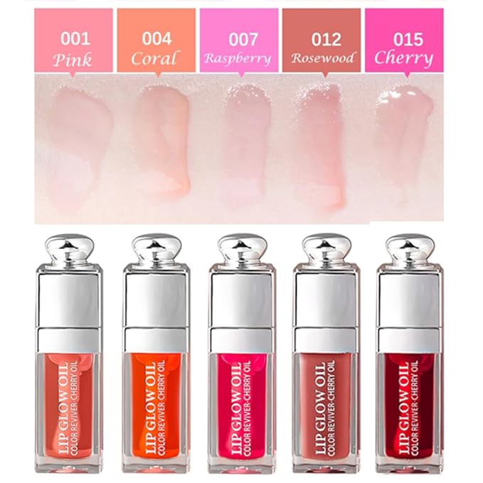 Hydrating Lip Glow Oil, Moisturizing Lip
