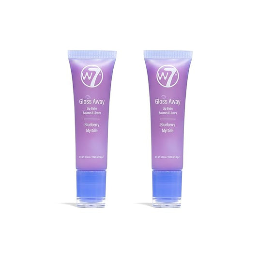 Wloss Away Lip Balm - 2 Piece Set - Blueberry 7 G
