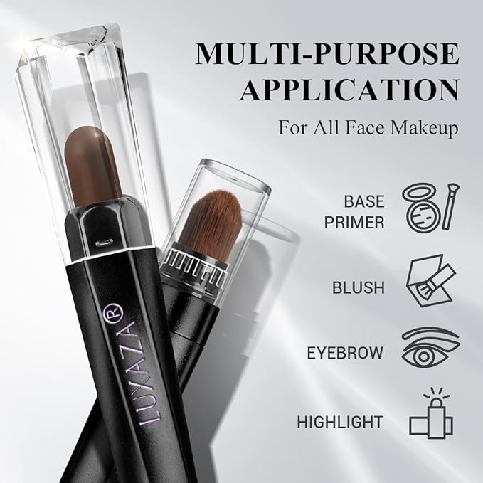 Classic 3PCS Neutral Eyeshadow Stick Makeup Set, Metallic Shimmer Matte Cream Eye Shadow Eyeliner Brightener Pencil Crayon - J2