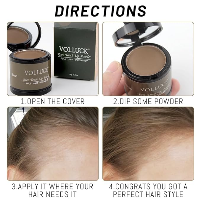 VOLLUCK Hairline Powder for Women