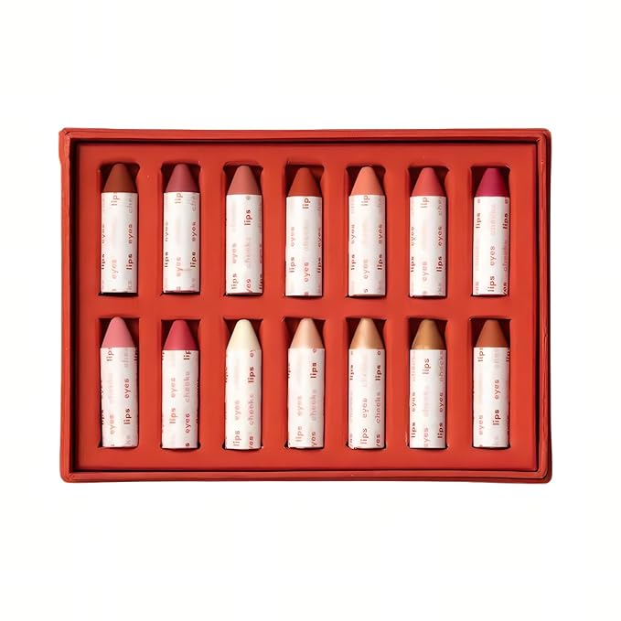 Axiology Multi Stick Crayons For Eyes, Lips, Cheeks