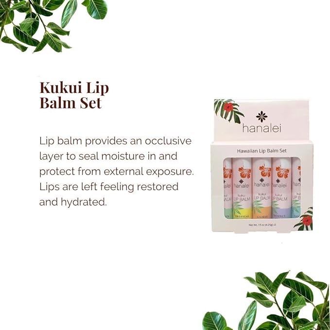 Hanalei Lip Balm and Moisturizer - Lips
