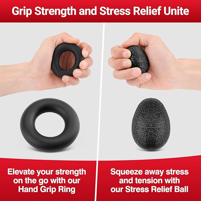 Grip Strength Tester & Grip Strength Trainer Kit