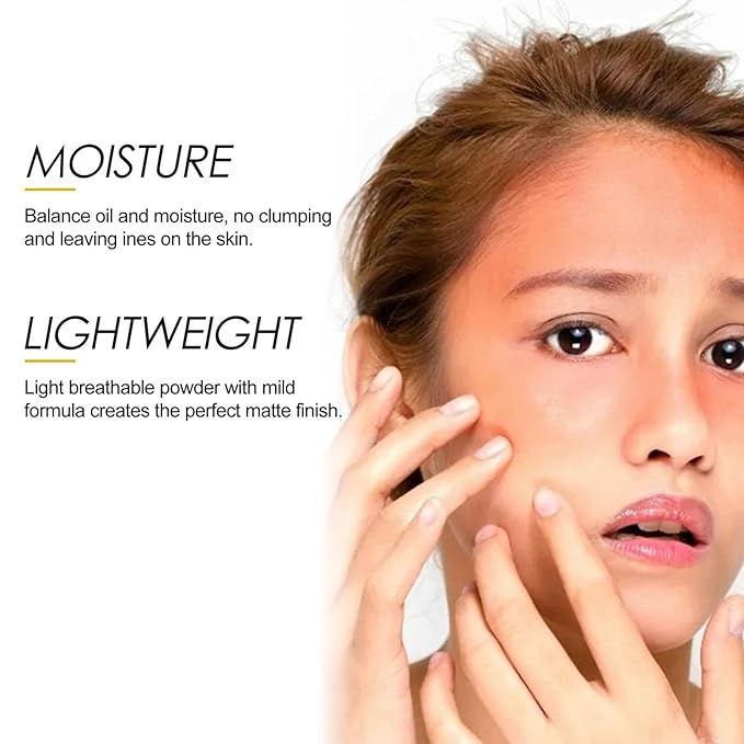 Sunscreen Setting Powde Spf 50 Pa++Mineral Setting Powder Lightweight Concealer