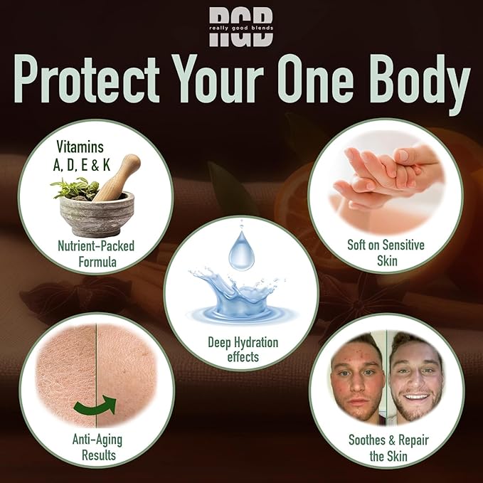 Tallow and Honey Balm, Organic Body Butter, Grass-Fed Beef Tallow for Skin, Soothing All-Natural Moisturizer for Body and Face | Made in USA - 2 oz (Tea Tree & Lavender)