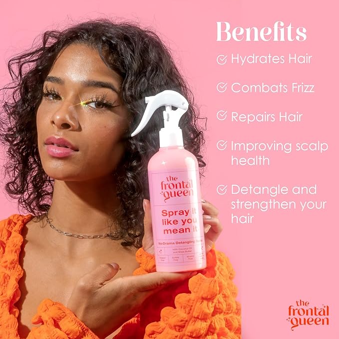 No-Drama Detangling Spray, Knot-Free, Tangle