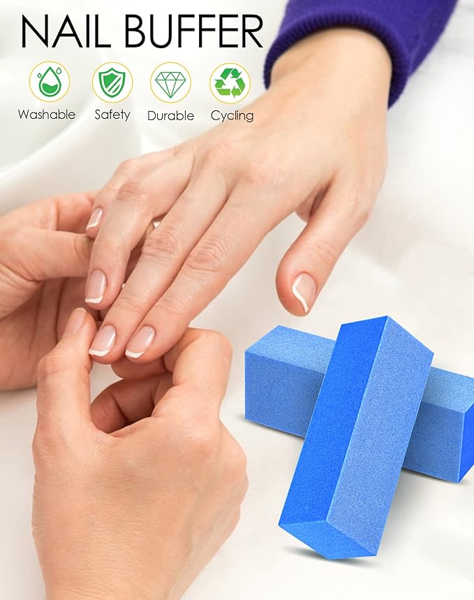 Maryton Nail Buffer Blocks, Fine