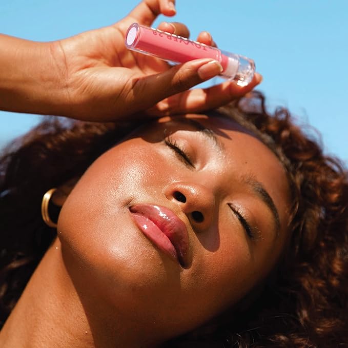 Tower 28 ShineOn Milky Lip Jelly, COCONUT, Non-Sticky, Hydrating Vegan Lip Gloss in Milky Rosy Pink, Apricot and Raspberry Seed Oil, Moisturizing, Clean, Cruelty Free