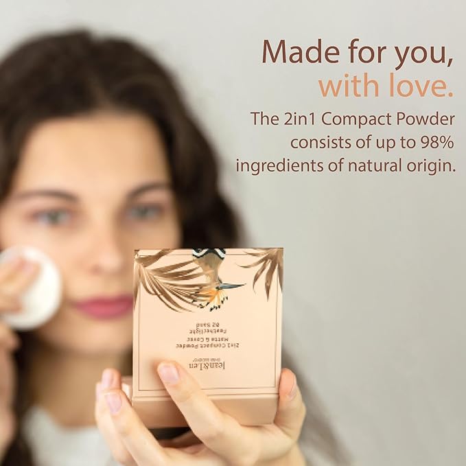 Pure 2in1 Compact Powder Feather Light 02 Sand