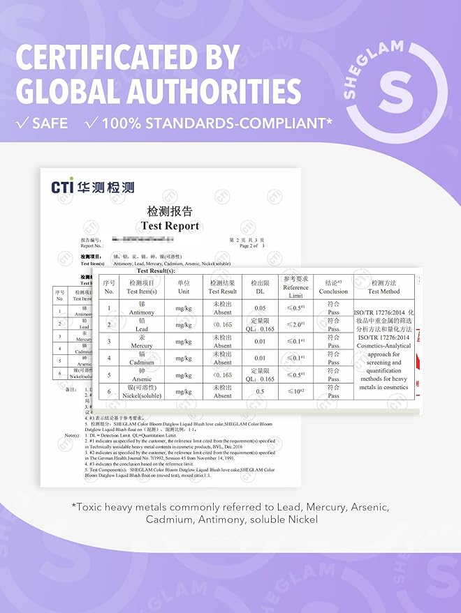 SHEGLAM Color Bloom Dayglow Liquid Blush Makeup for Love Cake