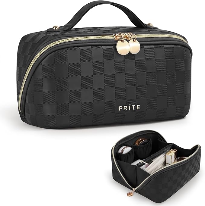 Prite travel cosmetic bag makeup
