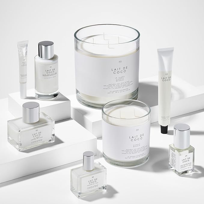 Le Monde Gourmand Lait de Coco Hair & Body Mist - 3.4oz (100ml) - Bergamot, Vanilla, Coconut Fragrance Notes