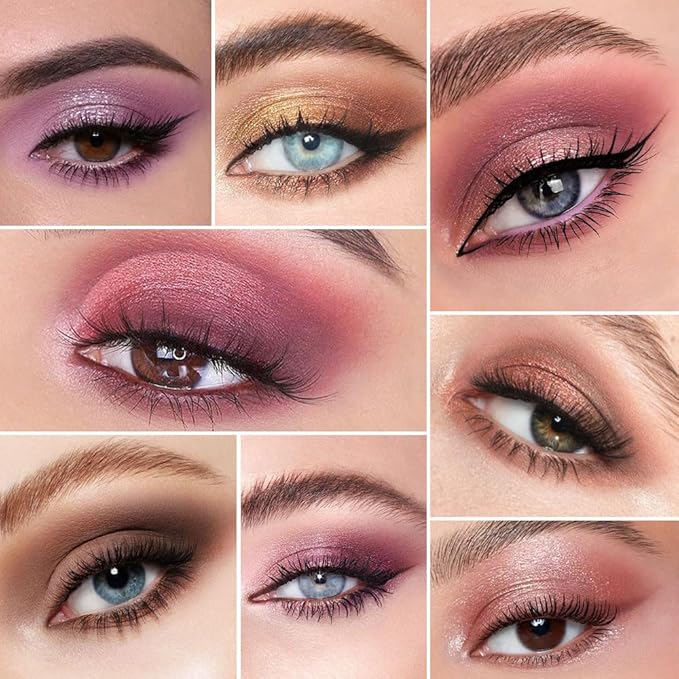 25 Colors Nude Champagne Gold Glitter Matte Shimmer