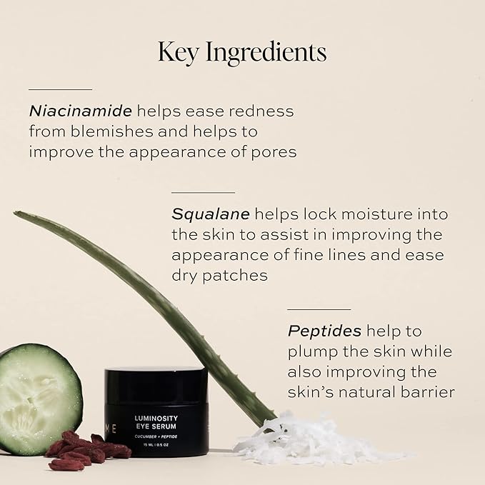 Dime beauty luminosity eye serum,