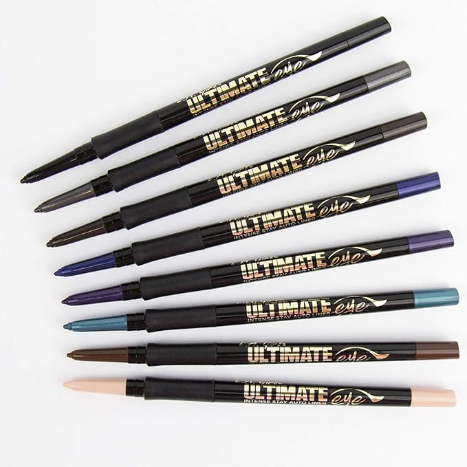 L.A. Girl Ultimate Intense Stay Auto Eyeliner, Super Bright GP328