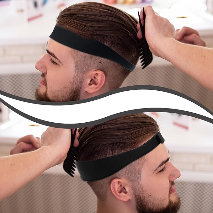 Neckline Shaving Template, Adjustable Hair