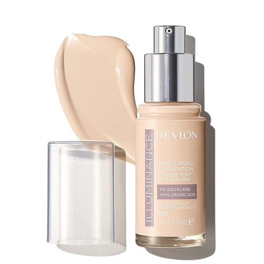 Revlon Illuminance Skin-Caring Liquid Foundation, Hyaluronic Acid, Hydrating of 1)