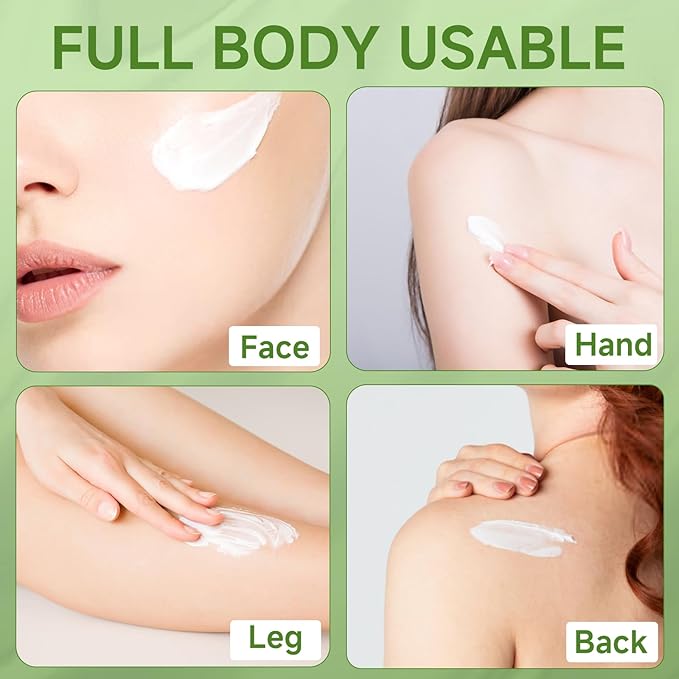 pekinly Whipped Beef Tallow for Skin, Beef Tallow, Beef Tallow for Face, 2 Packs Unscented Grass Fed Whipped Tallow Face Moisturizer Nourishing Soothing Moisturizer for Body Lotion Skin Care, 5.3OZ