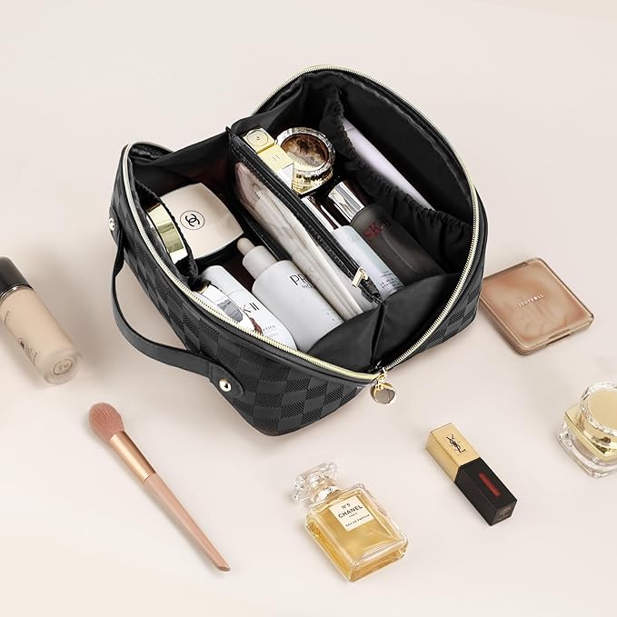 Prite travel cosmetic bag makeup