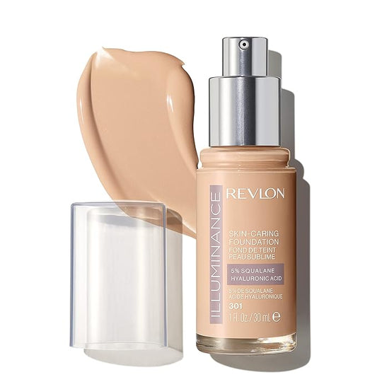 Revlon Illuminance Skin-Caring Liquid Foundation, Hyaluronic Acid, Hydrating of 1)