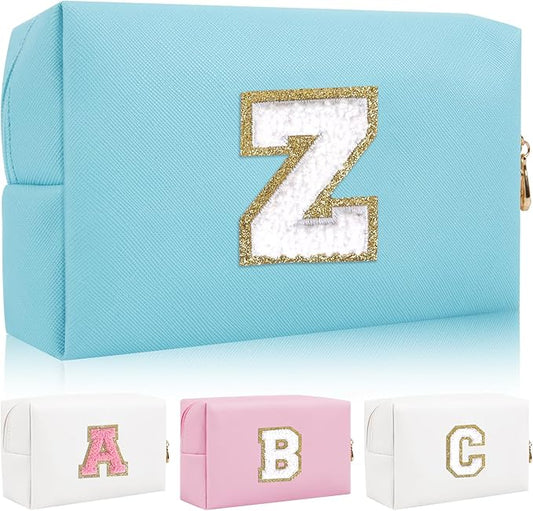Personalized initial letter patch makeup