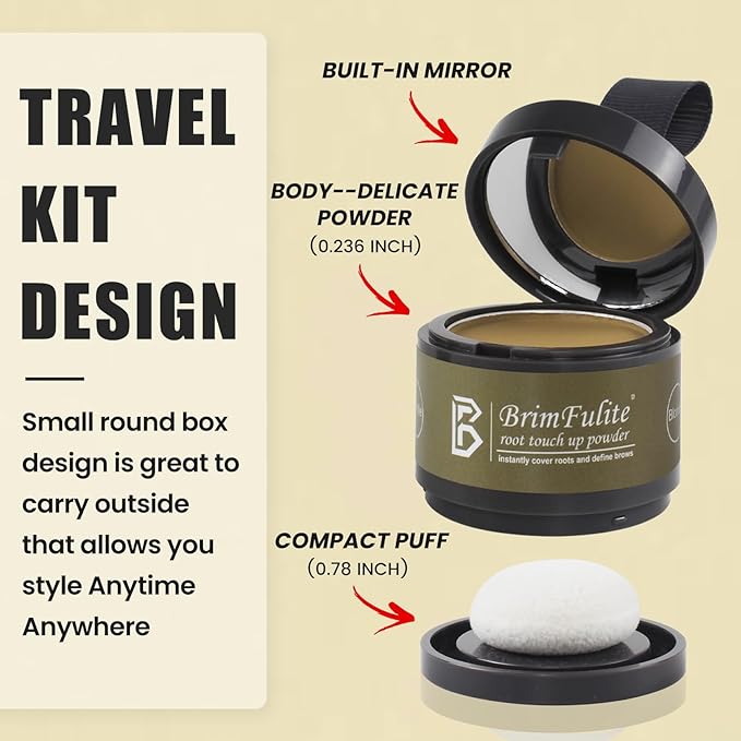 Hair Root Touch Up Powder,